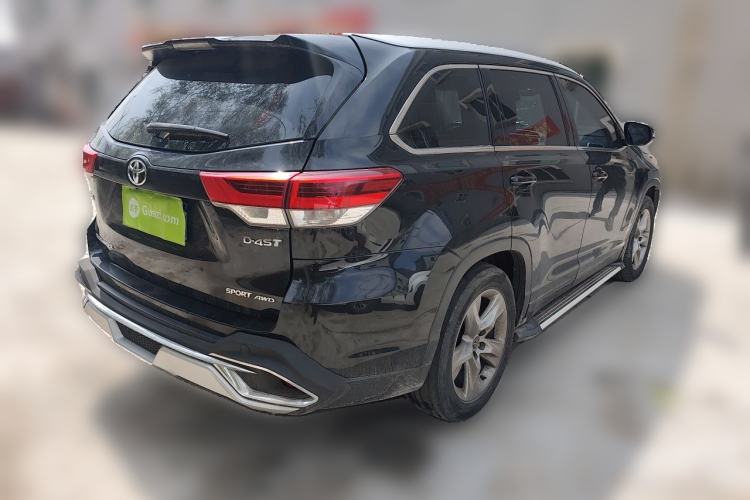 Used Toyota Highlander 2018 2.0T Four-Wheel Drive Luxury Version 7 Seats China VI Standard Rear Right 45 Deg