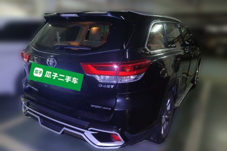 Used Toyota Highlander 2018 2.0T Four-Wheel Drive Luxury Version 7 Seats China VI Standard Rear Right 45 Deg