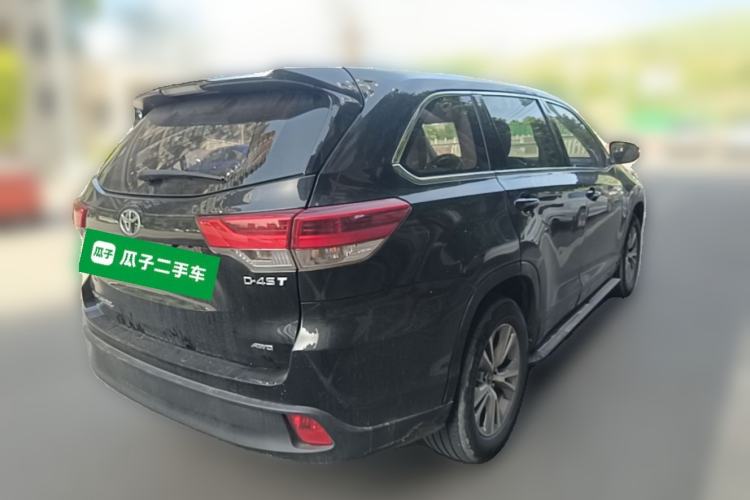 Used Toyota Highlander 2018 2.0T Four-Wheel Drive Elite Edition 7 Seats China V Standard Rear Right 45 Deg