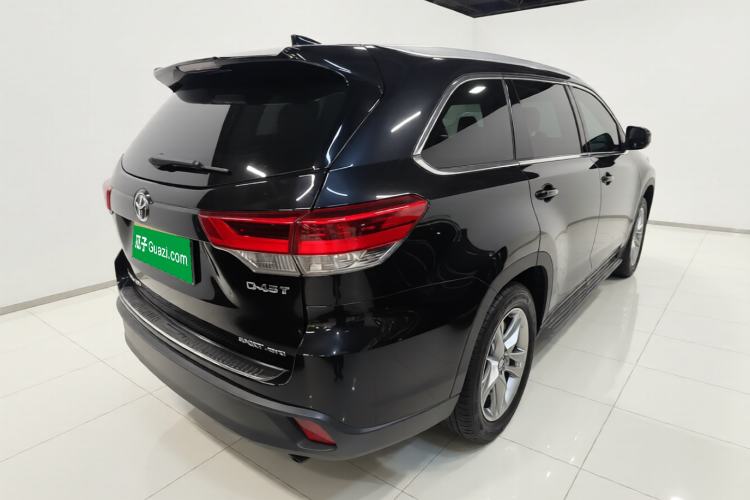 Used Toyota Highlander 2018 2.0T Four-Wheel Drive Luxury Version 7 Seats China VI Standard Rear Right 45 Deg