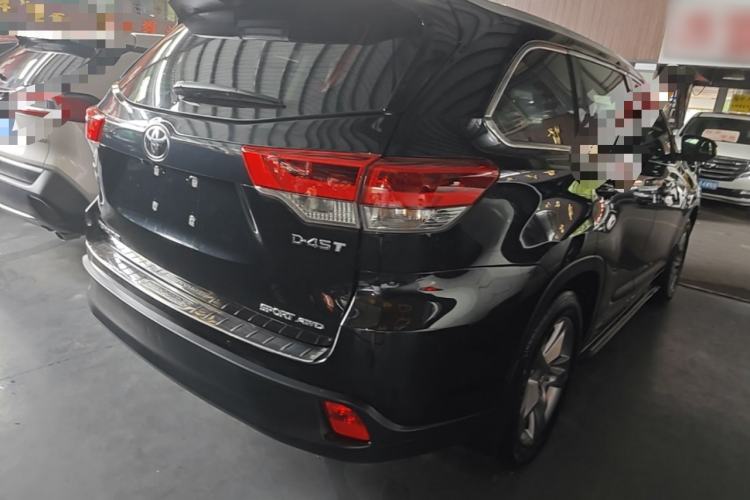 Used Toyota Highlander 2018 2.0T Four-Wheel Drive Luxury Version 7 Seats China VI Standard Rear Right 45 Deg