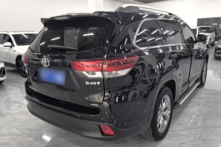 Used Toyota Highlander 2018 2.0T Four-Wheel Drive Elite Edition 7 Seats China VI Standard Rear Right 45 Deg