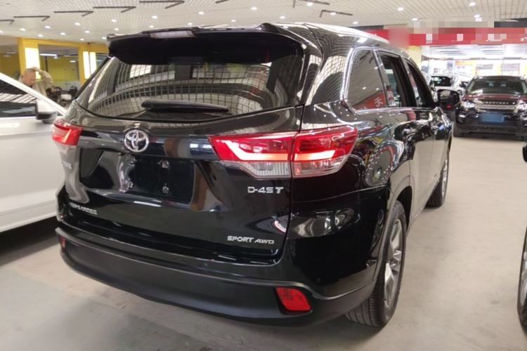 Used Toyota Highlander 2018 2.0T Four-Wheel Drive Luxury Version 7 Seats China VI Standard Rear Right 45 Deg