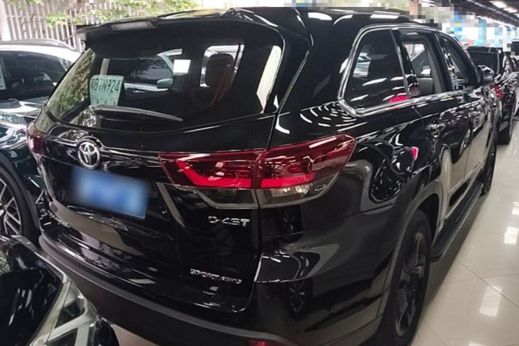 Used Toyota Highlander 2018 2.0T Four-Wheel Drive Knight Edition 7 Seats China VI Standard Rear Right 45 Deg