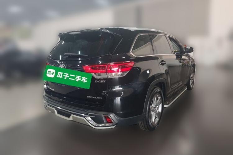 Used Toyota Highlander 2018 2.0T Four-Wheel Drive Supreme Edition 7-Seater China VI Rear Right 45 Deg