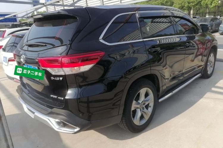Used Toyota Highlander 2018 2.0T Four-Wheel Drive Luxury Version 7 Seats China VI Standard Rear Right 45 Deg