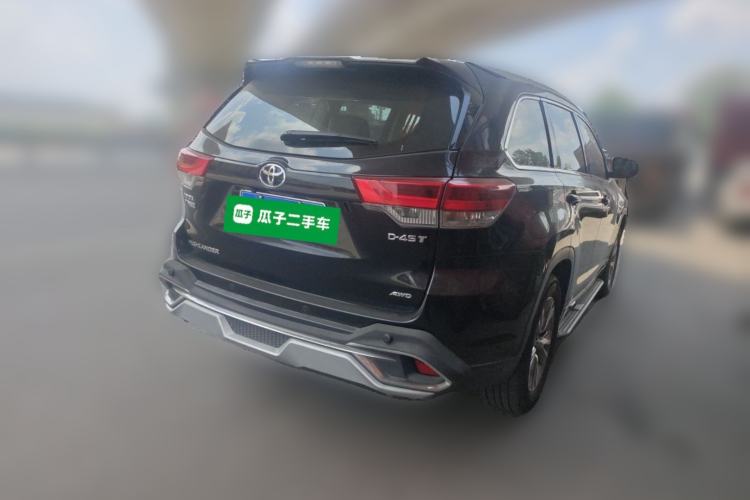 Used Toyota Highlander 2018 2.0T Four-Wheel Drive Elite Edition 7 Seats China VI Standard Rear Right 45 Deg