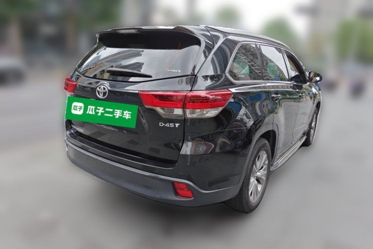Used Toyota Highlander 2018 2.0T Two-Wheel Drive Elite Edition 7 Seats Emission Standard China V Rear Right 45 Deg