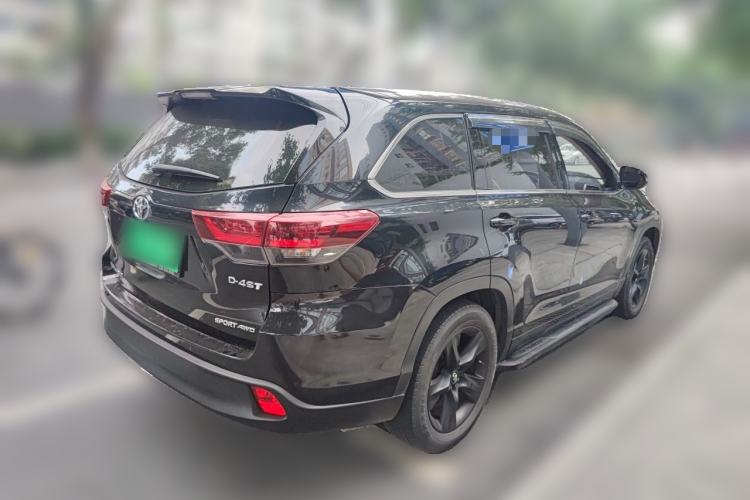 Used Toyota Highlander 2018 2.0T Four-Wheel Drive Knight Edition 7 Seats China VI Standard Rear Right 45 Deg