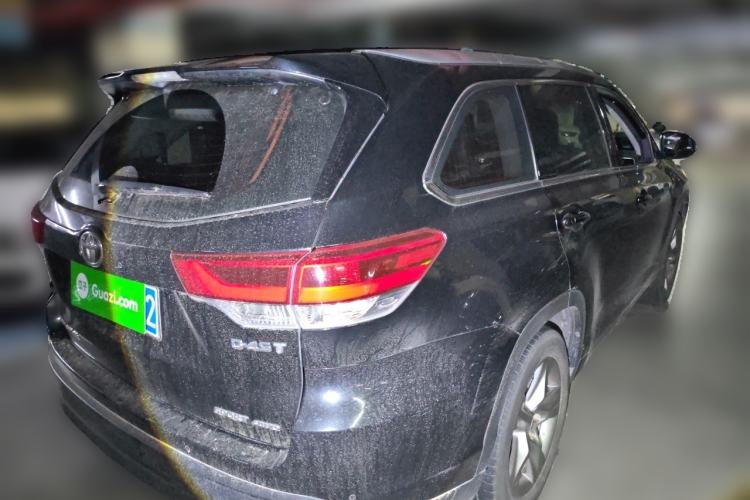 Used Toyota Highlander 2018 2.0T Four-Wheel Drive Prestige Version 7 Seats China V Emission Standard Rear Right 45 Deg
