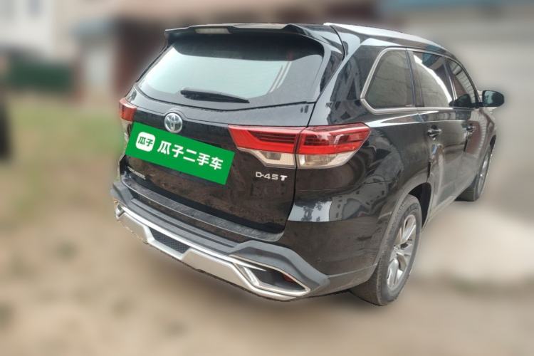 Used Toyota Highlander 2018 2.0T Two-Wheel Drive Elite Version 5 Seats China VI Standard Rear Right 45 Deg