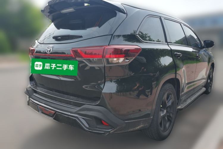 Used Toyota Highlander 2018 2.0T Four-Wheel Drive Knight Edition 7 Seats China VI Standard Rear Right 45 Deg