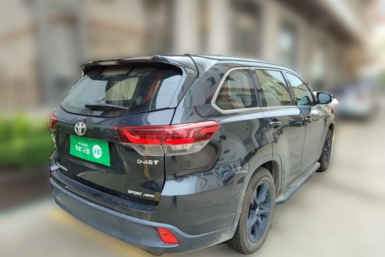 Used Toyota Highlander 2018 2.0T Four-Wheel Drive Knight Edition 7 Seats China VI Standard Rear Right 45 Deg