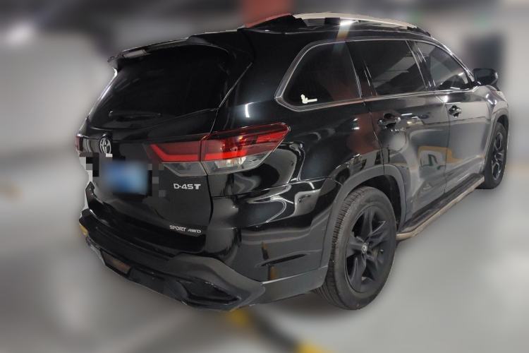 Used Toyota Highlander 2018 2.0T Four-Wheel Drive Knight Edition 7 Seats China VI Standard Rear Right 45 Deg