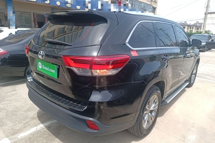 Used Toyota Highlander 2018 2.0T Two-Wheel Drive Elite Version 5 Seats China VI Standard Rear Right 45 Deg