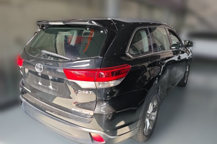 Used Toyota Highlander 2018 2.0T Four-Wheel Drive Prestige Version 7 Seats China VI Standard Rear Right 45 Deg