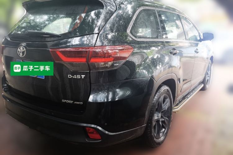 Used Toyota Highlander 2018 2.0T Four-Wheel Drive Knight Edition 7 Seats China VI Standard Rear Right 45 Deg