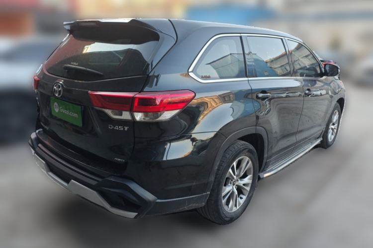 Used Toyota Highlander 2018 2.0T Four-Wheel Drive Elite Edition 7 Seats China V Standard Rear Right 45 Deg