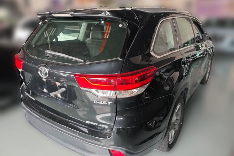 Used Toyota Highlander 2018 2.0T Four-Wheel Drive Prestige Version 7 Seats China VI Standard Rear Right 45 Deg