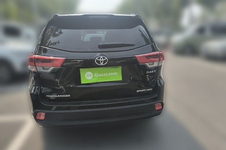 Used Toyota Highlander 2018 2.0T Four-Wheel Drive Luxury Version 7 Seats China VI Standard Rear