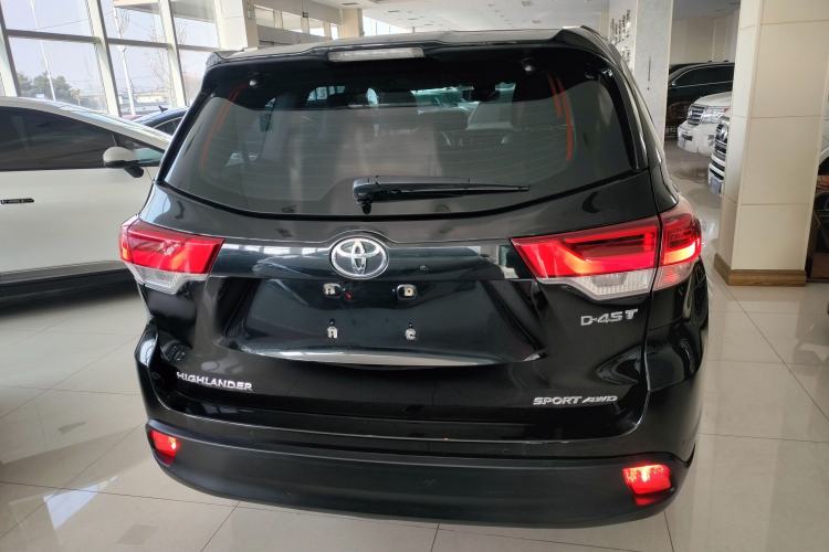 Used Toyota Highlander 2018 2.0T Four-Wheel Drive Prestige Version 7 Seats China VI Standard Rear