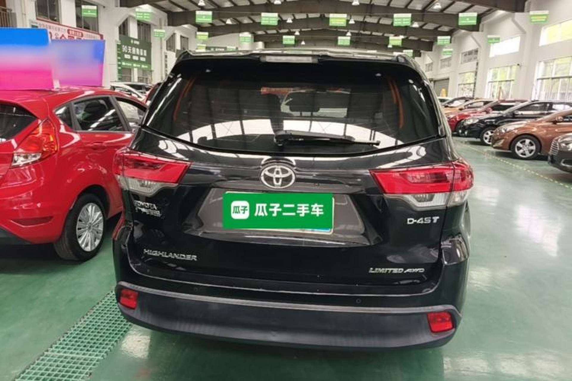 Used Toyota Highlander 2018 2.0T Four-Wheel Drive Ultimate Edition 7-Seater Emission Standard China V Rear