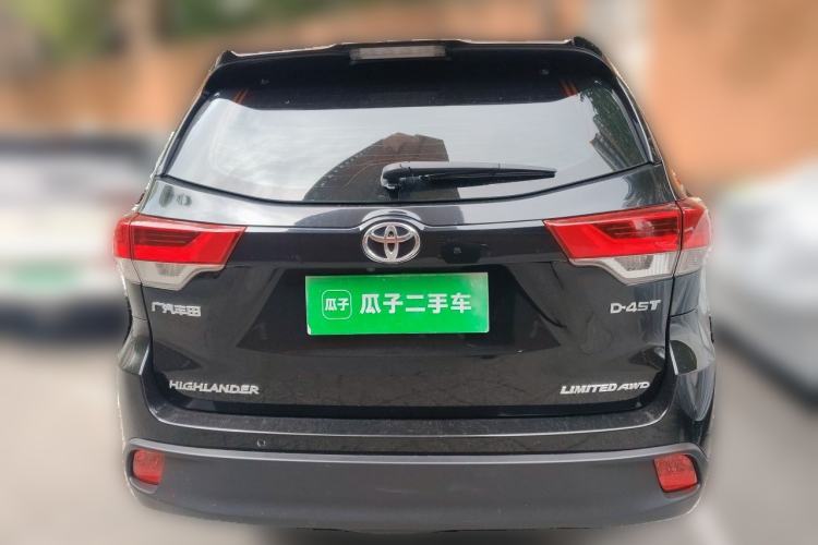 Used Toyota Highlander 2018 2.0T Four-Wheel Drive Supreme Edition 7-Seater China VI Rear