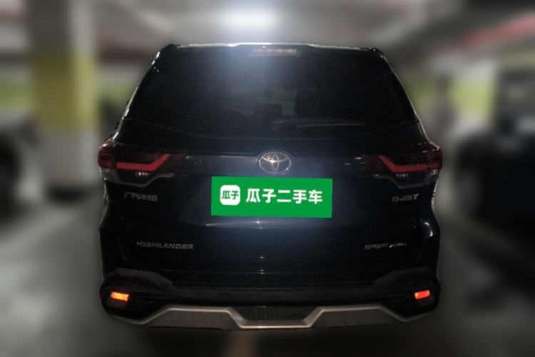 Used Toyota Highlander 2018 2.0T Four-Wheel Drive Knight Edition 7 Seats China VI Standard Rear