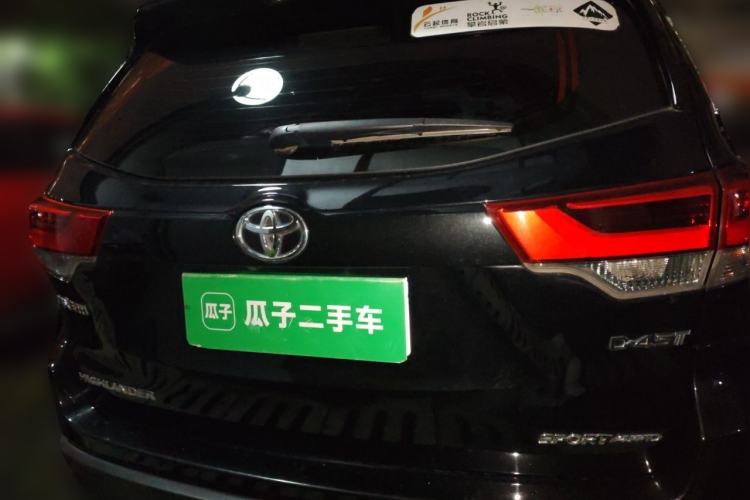 Used Toyota Highlander 2018 2.0T Four-Wheel Drive Luxury Version 7 Seats China VI Standard Rear