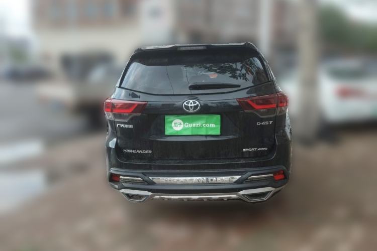 Used Toyota Highlander 2018 2.0T Four-Wheel Drive Knight Edition 7 Seats China VI Standard Rear