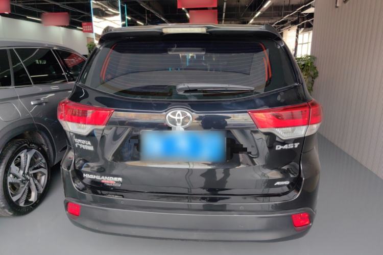 Used Toyota Highlander 2018 2.0T Four-Wheel Drive Elite Edition 7 Seats China VI Standard Rear