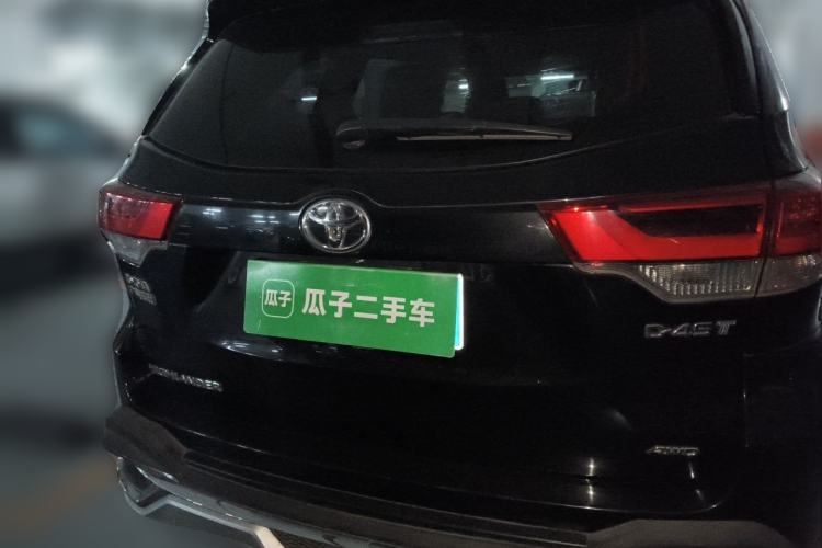 Used Toyota Highlander 2018 2.0T Four-Wheel Drive Elite Edition 7 Seats China V Standard Rear