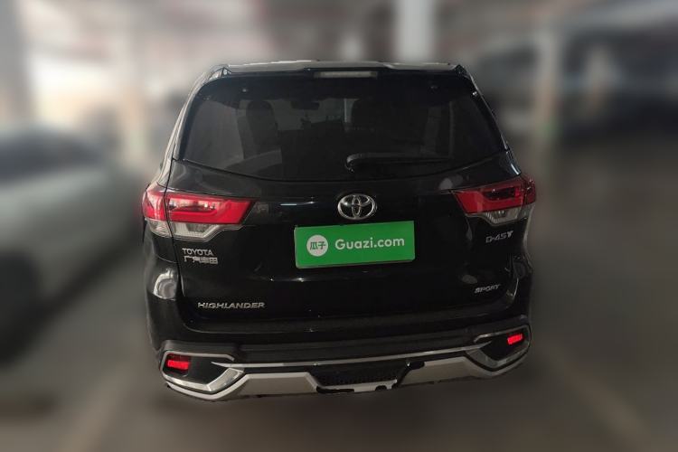Used Toyota Highlander 2018 2.0T Two-Wheel Drive Prestige Version 7 Seats China V Emission Standard Rear
