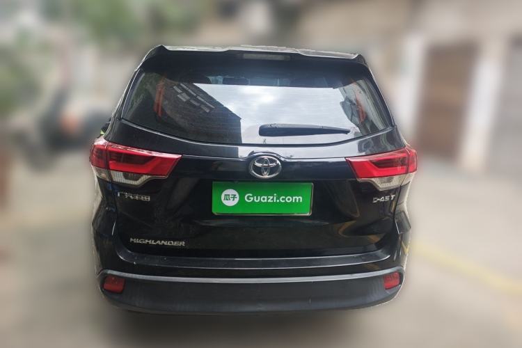 Used Toyota Highlander 2018 2.0T Two-Wheel Drive Elite Edition 7 Seats China VI Standard Rear