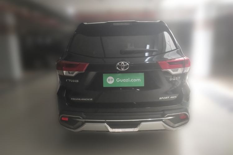 Used Toyota Highlander 2018 2.0T Four-Wheel Drive Luxury Version 7 Seats China VI Standard Rear