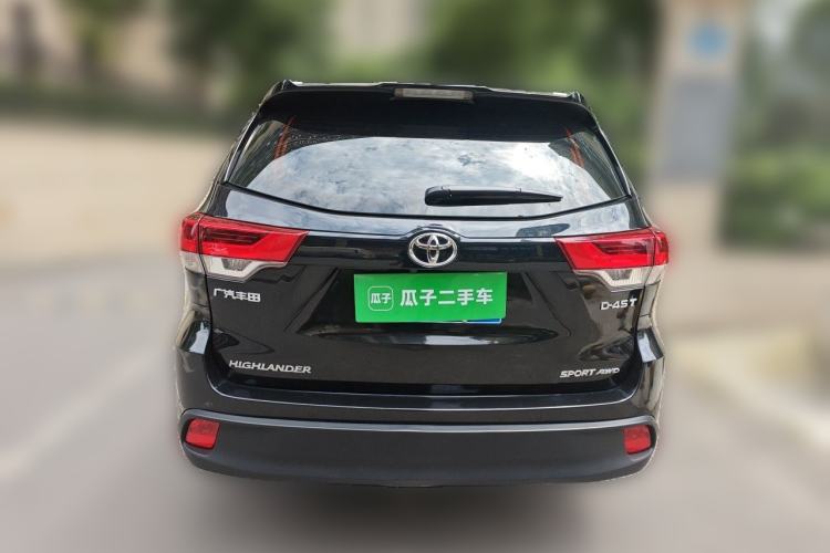 Used Toyota Highlander 2018 2.0T Four-Wheel Drive Luxury Version 7 Seats China VI Standard Rear