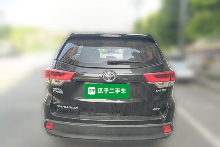 Used Toyota Highlander 2018 2.0T Four-Wheel Drive Elite Edition 7 Seats China V Standard Rear