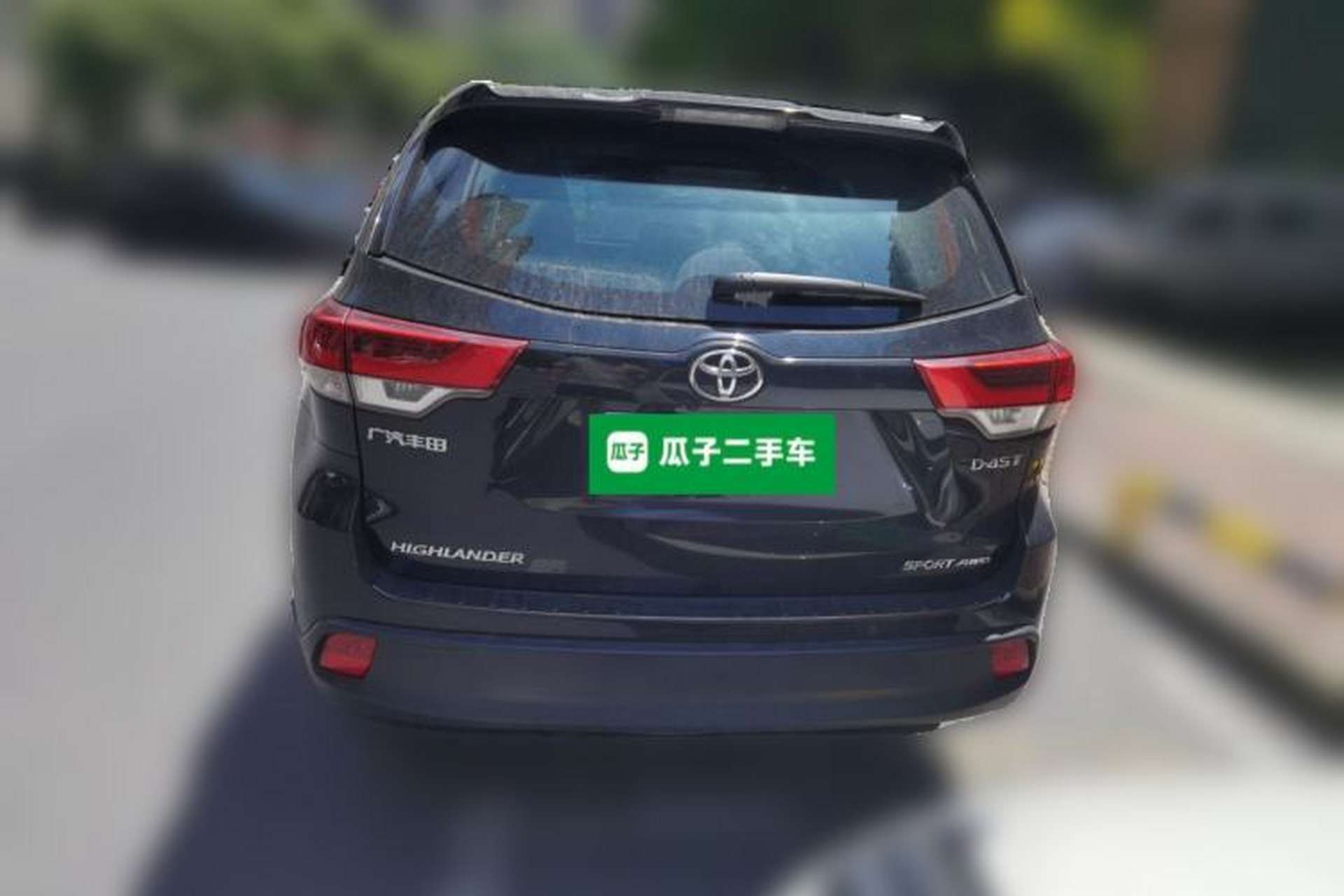 Used Toyota Highlander 2018 2.0T Four-Wheel Drive Luxury Version 7 Seats China VI Standard Rear