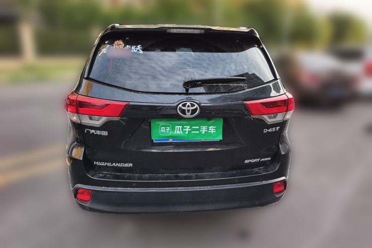 Used Toyota Highlander 2018 2.0T Four-Wheel Drive Prestige Version 7 Seats China VI Standard Rear