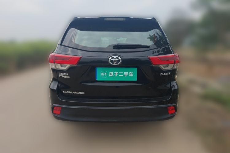 Used Toyota Highlander 2018 2.0T Two-Wheel Drive Elite Edition 5 Seats Emission Standard China V Rear