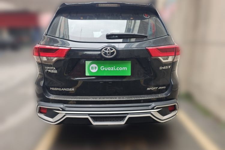 Used Toyota Highlander 2018 2.0T Four-Wheel Drive Luxury Edition 7 Seats China V Emission Standard Rear