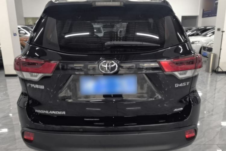 Used Toyota Highlander 2018 2.0T Four-Wheel Drive Elite Edition 7 Seats China VI Standard Rear