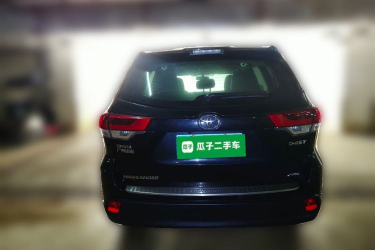 Used Toyota Highlander 2018 2.0T Four-Wheel Drive Elite Edition 7 Seats China V Standard Rear