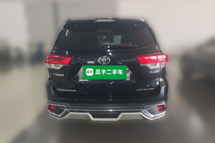 Used Toyota Highlander 2018 2.0T Four-Wheel Drive Supreme Edition 7-Seater China VI Rear