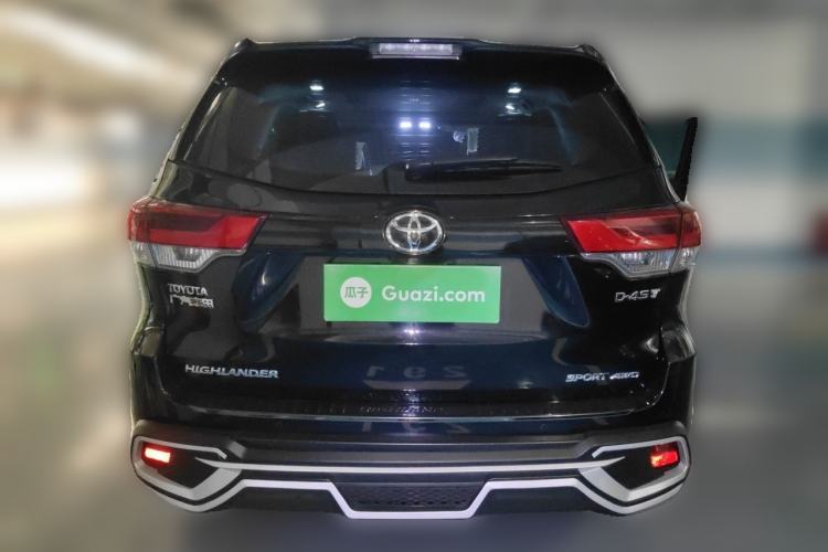 Used Toyota Highlander 2018 2.0T Four-Wheel Drive Luxury Edition 7 Seats China V Emission Standard Rear