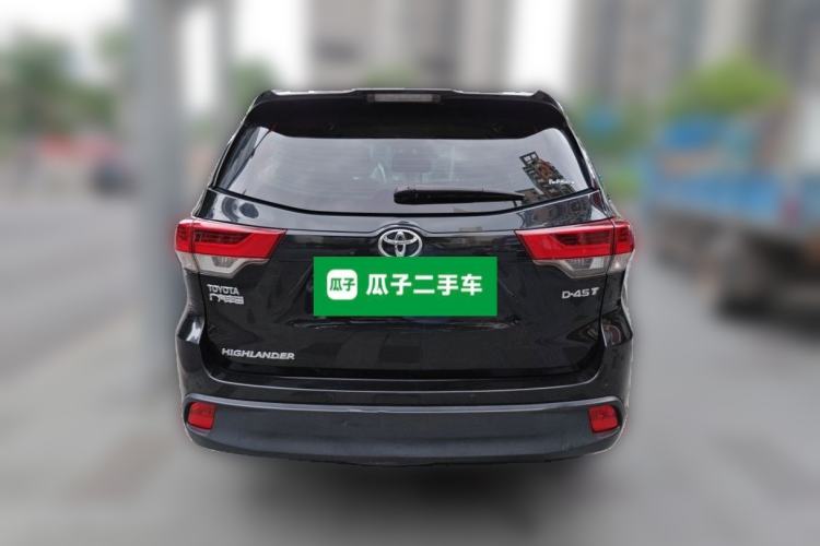 Used Toyota Highlander 2018 2.0T Two-Wheel Drive Elite Edition 7 Seats Emission Standard China V Rear