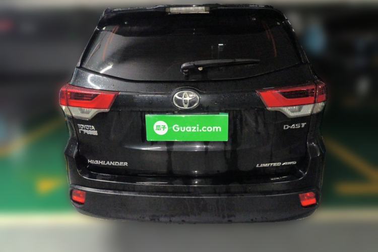 Used Toyota Highlander 2018 2.0T Four-Wheel Drive Supreme Edition 7-Seater China VI Rear