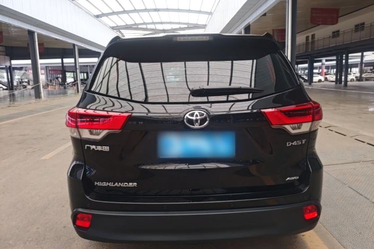 Used Toyota Highlander 2018 2.0T Four-Wheel Drive Elite Edition 7 Seats China VI Standard Rear