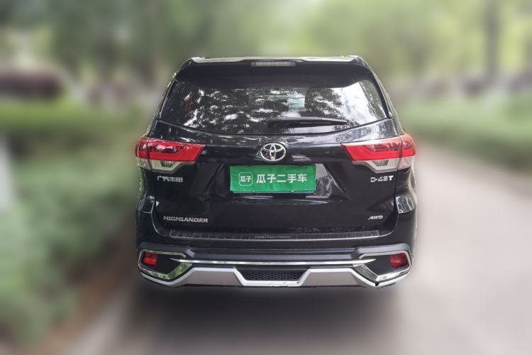 Used Toyota Highlander 2018 2.0T Four-Wheel Drive Elite Edition 7 Seats China VI Standard Rear
