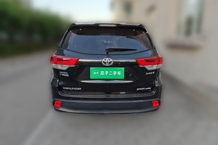 Used Toyota Highlander 2018 2.0T Four-Wheel Drive Prestige Version 7 Seats China V Emission Standard Rear